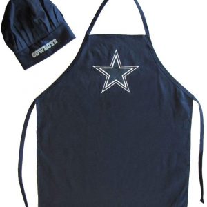Delantal unisex para adulto y gorro de chef NFL