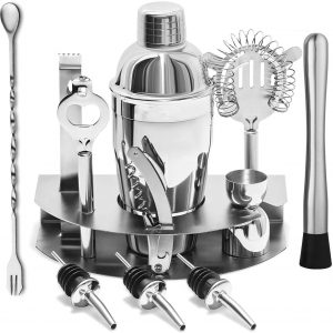 Cocktail Bar Set Kit RabbitStorm 12 Piezas Utensilios de Bar
