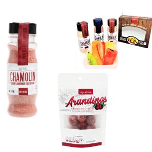 Paquete snacks arándano